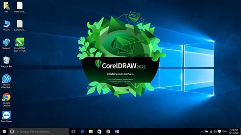 Give this a try. . Coreldraw stuck on initializing user interface